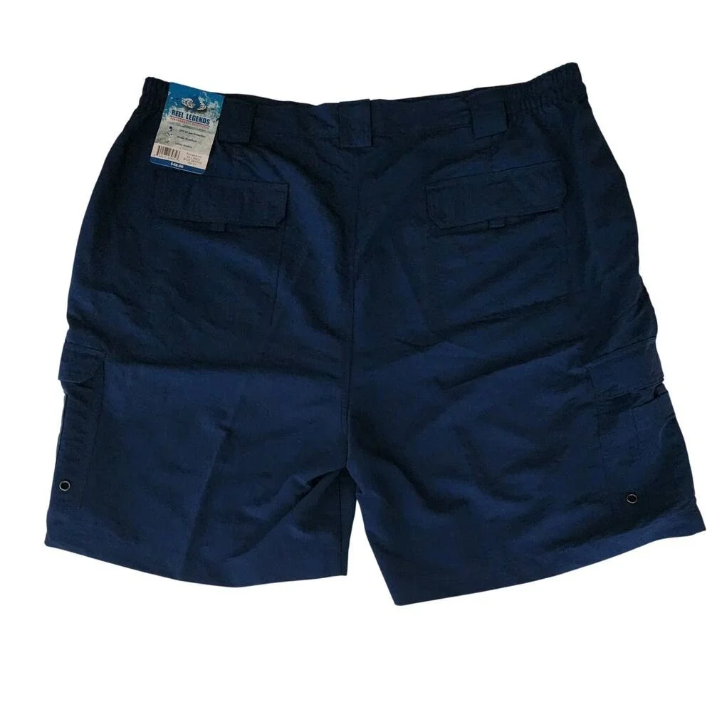 NEW XXL waist 44 42 Reel Legend Shorts Summer Beach Boat Shorts UPF 50 protect